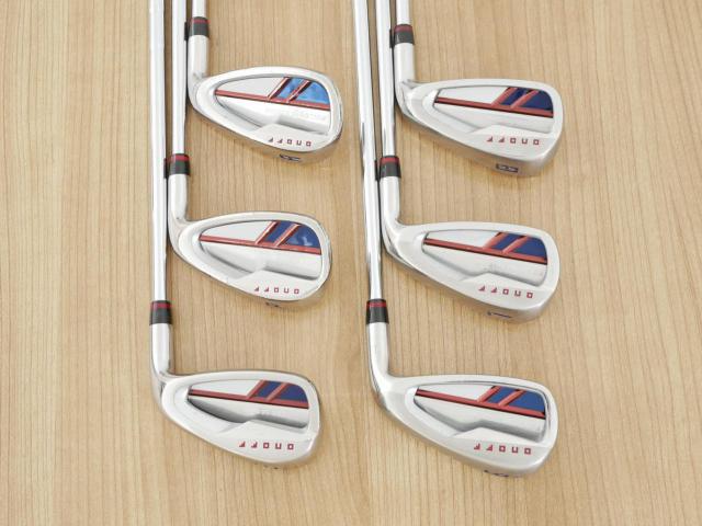 Iron set : Daiwa : ชุดเหล็ก Daiwa OnOff AKA (ออกปี 2021 หน้าเด้ง Maraging ยืดยุบได้ ตีง่าย นุ่ม ไกลมากๆ) มีเหล็ก 6-Pw,Aw (6 ชิ้น) ก้านเหล็ก NS Pro 950 NEO Flex S