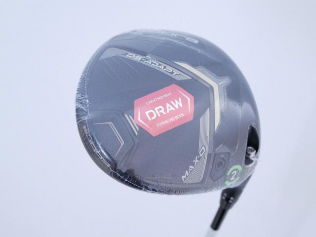 Lady club : All : **ของใหม่ ยังไม่แกะพลาสติก** ไดรเวอร์ Cobra Darkspeed ADAPT MAX-D (ออกปี 2025) Loft 12 (ปรับได้) ก้าน Fujikura Speeder Flex L