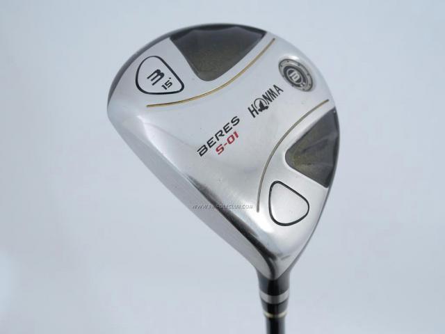 x.. Left Handed ..x : All : หัวไม้ 3 Honma Beres S-01 Loft 15 ก้าน ARMRQ 6 (54) Flex R (2 ดาว)