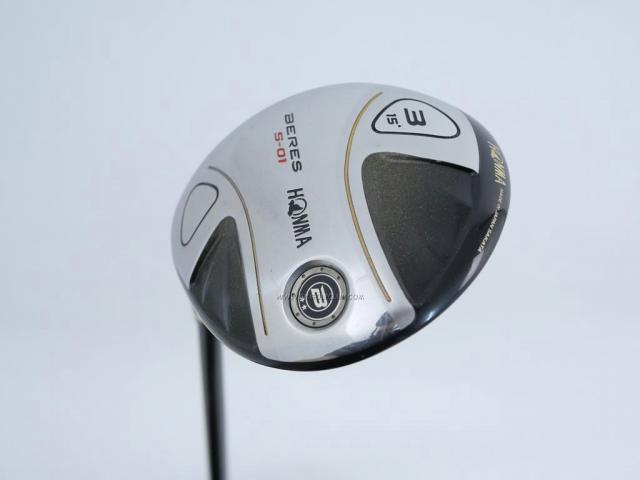 x.. Left Handed ..x : All : หัวไม้ 3 Honma Beres S-01 Loft 15 ก้าน ARMRQ 6 (54) Flex R (2 ดาว)