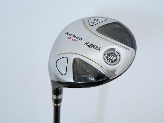 x.. Left Handed ..x : All : หัวไม้ 5 Honma Beres S-01 Loft 18 ก้าน ARMRQ 6 (54) Flex R (2 ดาว)