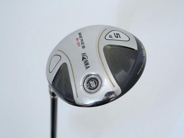 x.. Left Handed ..x : All : หัวไม้ 5 Honma Beres S-01 Loft 18 ก้าน ARMRQ 6 (54) Flex R (2 ดาว)