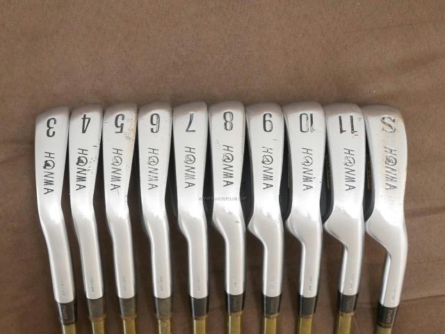 Iron set : Honma : **ก้าน 4 ดาว** ชุดเหล็ก Honma LB-708 มีเหล็ก 3-11,Sw (10 ชิ้น) ก้านกราไฟต์ Flex R (4 ดาว)