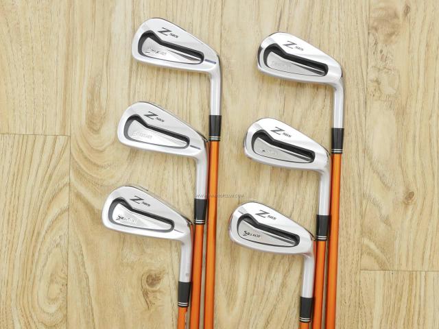 Iron set : Other Brand : ชุดเหล็ก Srixon Z565 Forged มีเหล็ก 5-Pw (6 ชิ้น) ก้านกราไฟต์ Miyazaki 8 Flex S