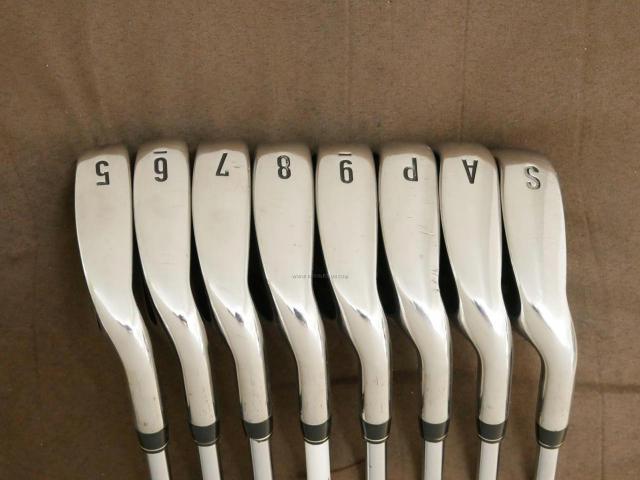 Iron set : Callaway : ชุดเหล็ก Callaway X2 Hot มีเหล็ก 5-Pw,Aw,Sw (8 ชิ้น) ก้านเหล็ก NS Pro 950 Flex S