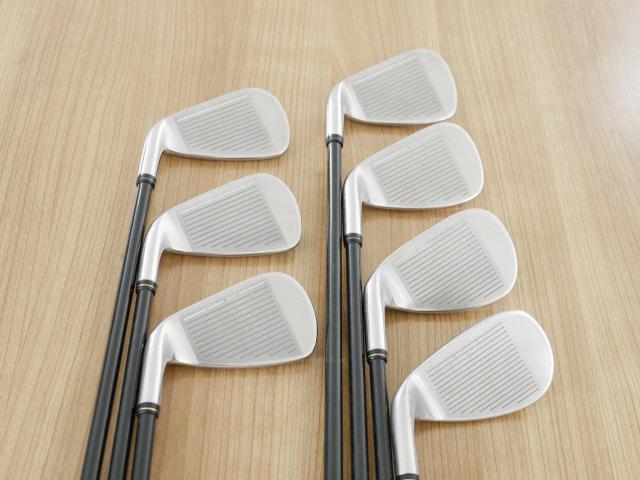 Iron set : XXIO : ชุดเหล็ก XXIO Prime 5 (รุ่นท๊อปสุด หน้าเด้ง) มีเหล็ก 6-Pw,Aw,Sw (7 ชิ้น) ก้าน SP-500 Flex R