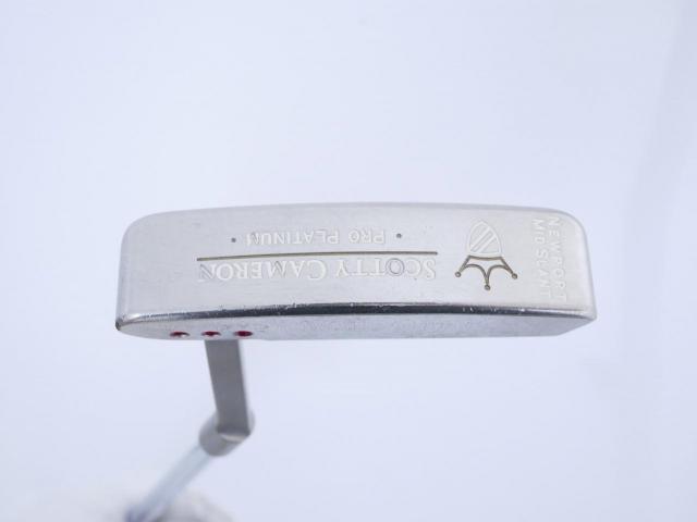 Putter : All : พัตเตอร์ Scotty Camaron Pro Platinum Newport Mid Slant ยาว 33 นิ้ว