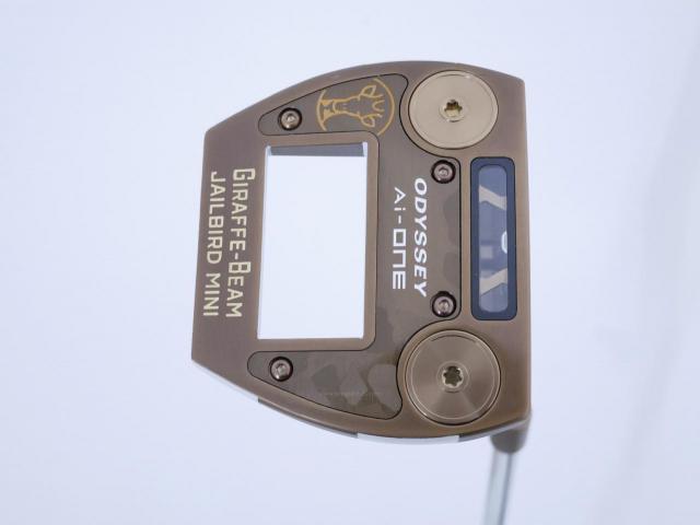 Putter : All : พัตเตอร์ Odyssey Ai-ONE GIRAFFE-BEAM Jailbird Mini (รุ่นล่าสุด ออกปี 2025) ก้าน Stroke LAB SL 90 ยาว 34 นิ้ว