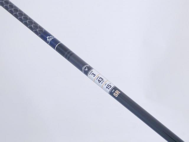Fairway Wood : callaway : หัวไม้ 3 Callaway Paradym Triple Diamond (รุ่นปี 2023 Low Spin สุดๆ) Loft 15 (ปรับได้) ก้าน Mitsubishi TENSEI 55 Flex SR