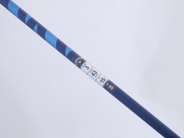Fairway Wood : callaway : หัวไม้ 3 Callaway Paradym (รุ่นปี 2023 Japan Spec.) Loft 15 (ปรับได้) ก้าน Fujikura Ventus TR 5 Flex S