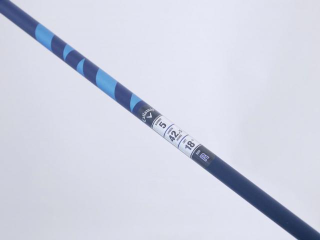 Fairway Wood : callaway : หัวไม้ 5 Callaway Paradym (รุ่นปี 2023 Japan Spec.) Loft 18 ก้าน Fujikura Ventus TR 5 Flex R