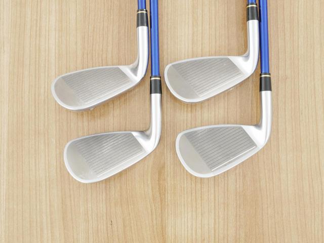 Iron set : Honma : ชุดเหล็ก Honma LB-808 Limited Edition (ปี 2018 ใบใหญ่ หน้าเด้ง ตีง่ายมาก) มีเหล็ก 7-10 (4 ชิ้น) ก้านกราไฟต์ Honma LB-2000 AQ8 Flex SR (2 ดาว)