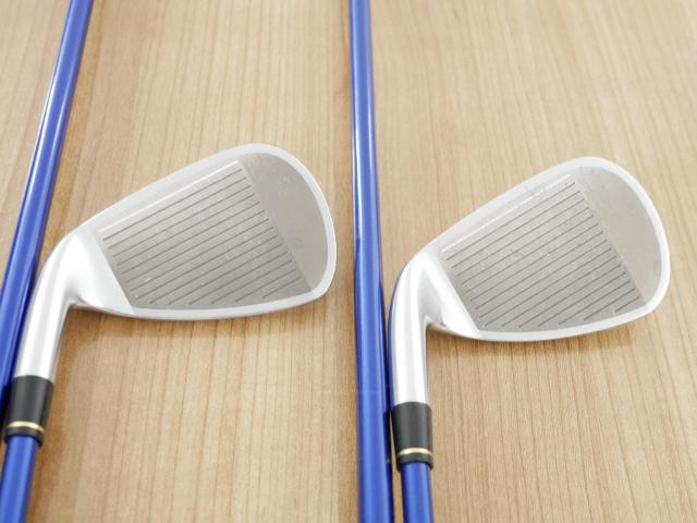 Iron set : Honma : ชุดเหล็ก Honma LB-808 Limited Edition (ปี 2018 ใบใหญ่ หน้าเด้ง ตีง่ายมาก) มีเหล็ก 7-10 (4 ชิ้น) ก้านกราไฟต์ Honma LB-2000 AQ8 Flex SR (2 ดาว)