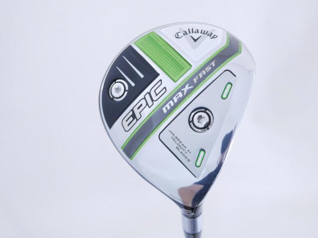 Lady club : All : หัวไม้ 5 Callaway EPIC MAX FAST (รุ่นปี 2021) Loft 18 ก้าน Mitsubishi ELDIO 40 Flex L