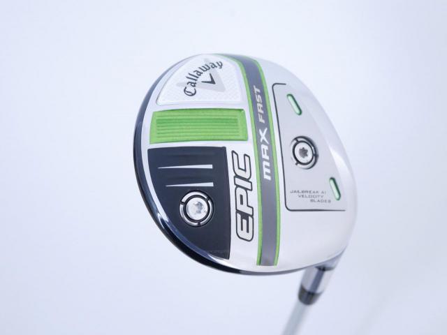 Lady club : All : หัวไม้ 5 Callaway EPIC MAX FAST (รุ่นปี 2021) Loft 18 ก้าน Mitsubishi ELDIO 40 Flex L