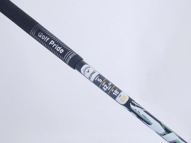 Fairway Wood : callaway : หัวไม้ 5 Callaway EPIC MAX FAST (รุ่นปี 2021) Loft 18 ก้าน Fujikura Speeder Evolution Flex SR