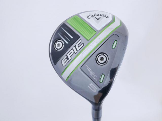 Fairway Wood : callaway : หัวไม้ 5 Callaway EPIC MAX (รุ่นปี 2021) Loft 18 ก้าน Mitsubishi Diamana 40 Flex R