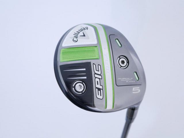 Fairway Wood : callaway : หัวไม้ 5 Callaway EPIC MAX (รุ่นปี 2021) Loft 18 ก้าน Mitsubishi Diamana 40 Flex R