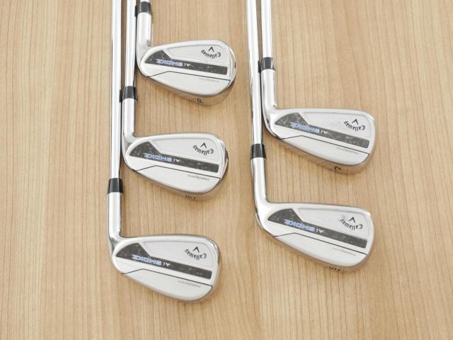 Iron set : Callaway : ชุดเหล็ก Callaway Paradym Ai Smoke (ออกปี 2024 ตีง่ายมาก ไกล Japan Spec.) มีเหล็ก 6-Pw (5 ชิ้น) ก้านเหล็ก NS Pro 950 Neo Flex S