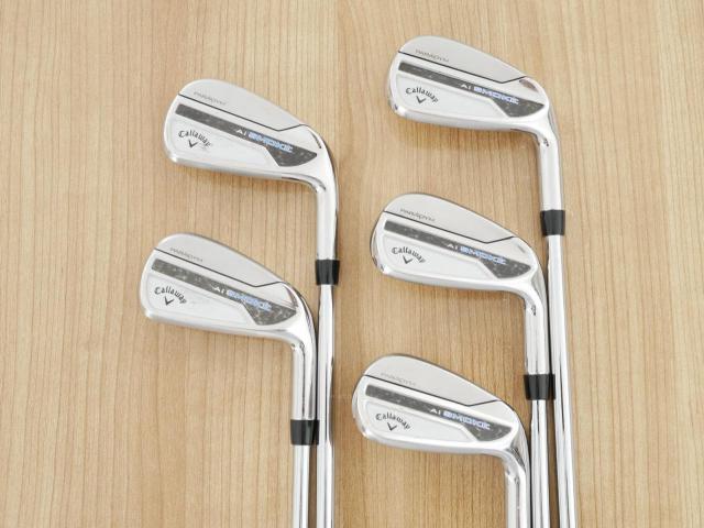Iron set : Callaway : ชุดเหล็ก Callaway Paradym Ai Smoke (ออกปี 2024 ตีง่ายมาก ไกล Japan Spec.) มีเหล็ก 6-Pw (5 ชิ้น) ก้านเหล็ก NS Pro 950 Neo Flex S
