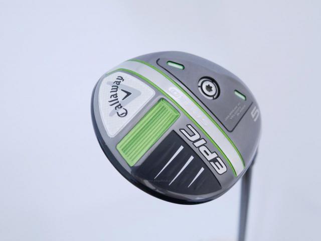 Fairway Wood : callaway : หัวไม้ 5 Callaway EPIC Speed (รุ่นปี 2021) Loft 18 ก้าน Mitsubishi Diamana 50 Flex SR