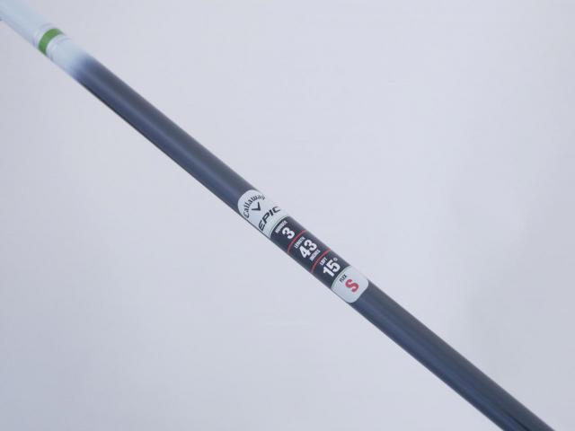 Fairway Wood : callaway : หัวไม้ 3 Callaway EPIC Speed (รุ่นปี 2021) Loft 15 ก้าน Mitsubishi Diamana 50 Flex S