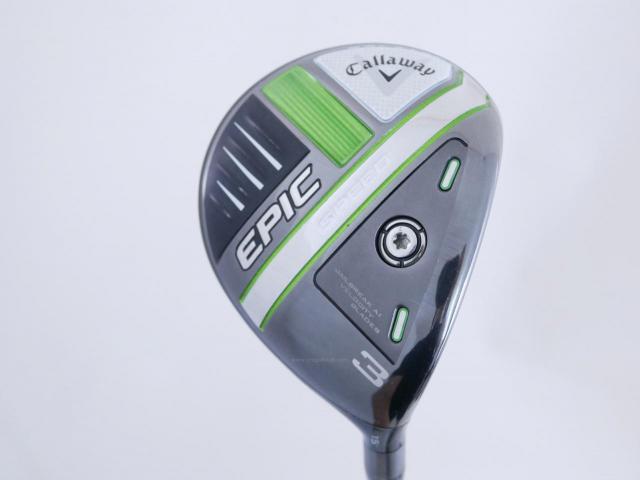 Fairway Wood : callaway : หัวไม้ 3 Callaway EPIC Speed (รุ่นปี 2021) Loft 15 ก้าน Fujikura Speeder Evolution VII FW 60 Flex S