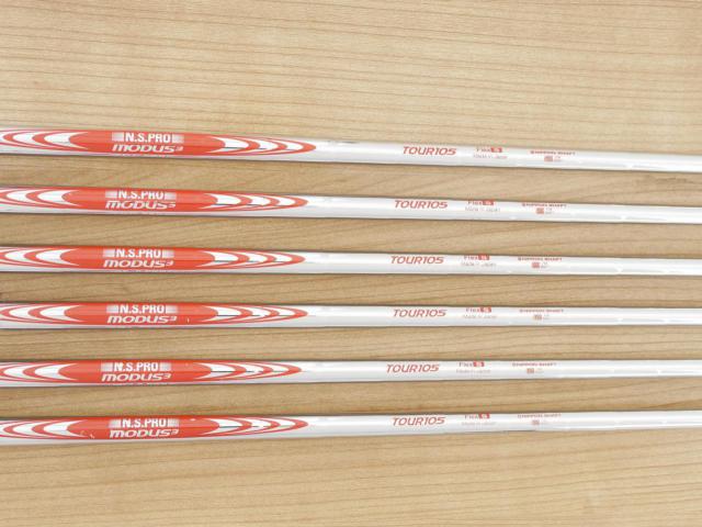 Iron set : Callaway : ชุดเหล็ก Callaway APEX Pro Forged (ออกปี 2024) มีเหล็ก 5-Pw (6 ชิ้น) ก้านเหล็ก NS Pro Modus 105 Flex S