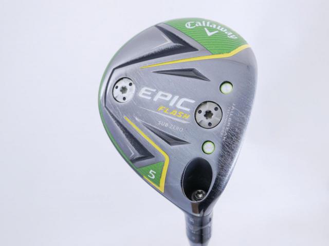 Fairway Wood : callaway : หัวไม้ 5 Callaway Epic Flash Sub Zero (รุ่นปี 2019) Loft 18 ก้าน Tour AD SZ Flex S