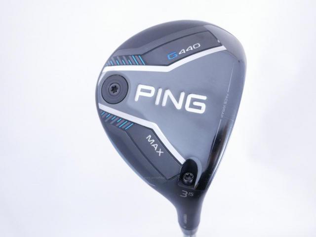 Fairway Wood : Ping : หัวไม้ 3 Ping G440 Max (รุ่นล่าสุด ปี 2025) Loft 15 ก้าน Ping Tour 2.0 65 Flex R