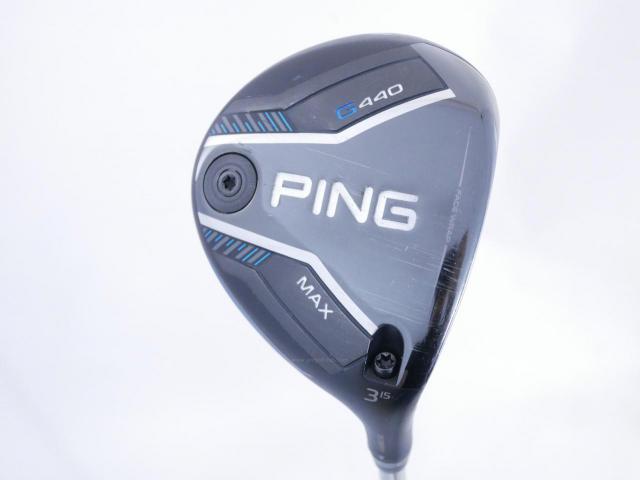 Fairway Wood : Ping : หัวไม้ 3 Ping G440 Max (รุ่นล่าสุด ปี 2025) Loft 15 ก้าน Ping Tour 2.0 65 Flex R