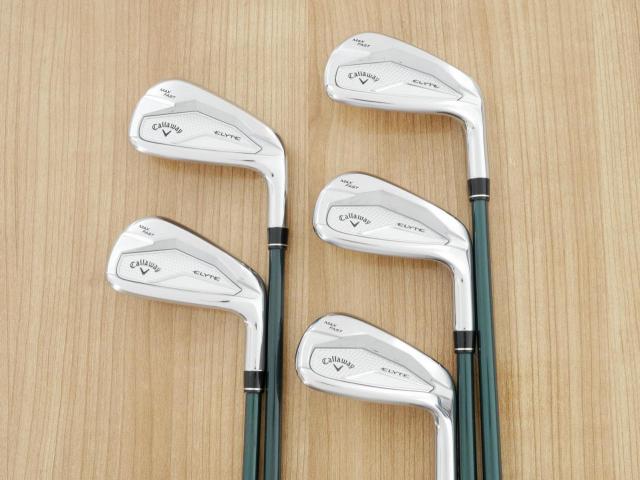 Iron set : Callaway : ชุดเหล็ก Callaway ELYTE Max Fast (ออกปี 2025 ตีง่ายมาก ไกล Japan Spec.) มีเหล็ก 6-Pw (5 ชิ้น) ก้านกราไฟต์ UST Mamiya LINQ 40 Flex R