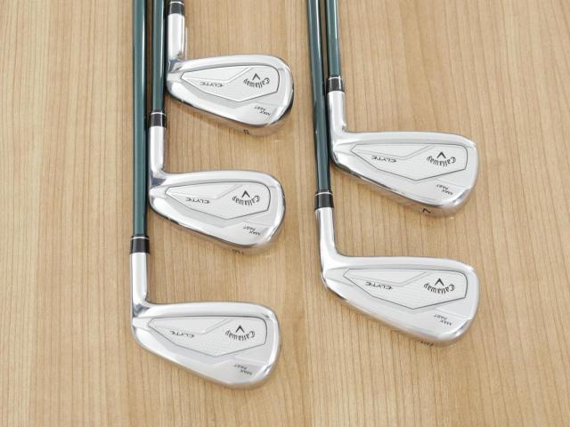 Iron set : Callaway : ชุดเหล็ก Callaway ELYTE Max Fast (ออกปี 2025 ตีง่ายมาก ไกล Japan Spec.) มีเหล็ก 6-Pw (5 ชิ้น) ก้านกราไฟต์ UST Mamiya LINQ 40 Flex R