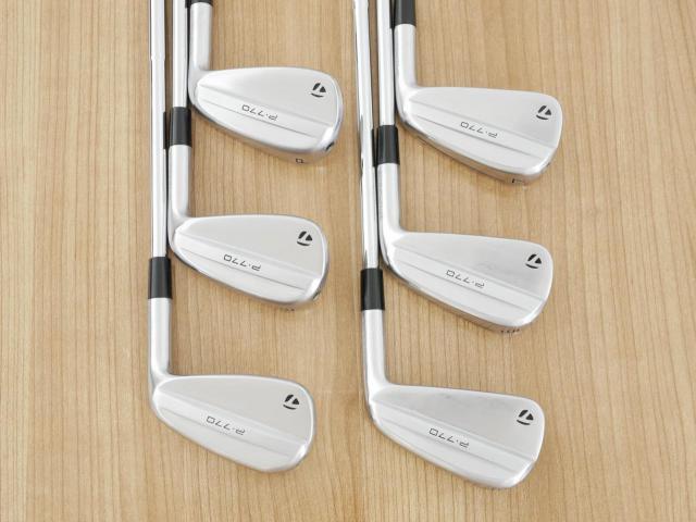 Iron set : Taylormade : ชุดเหล็ก Taylormade P770 Forged (รุ่นล่าสุด ออกปี 2024 นุ่ม แน่น) มีเหล็ก 5-Pw (6 ชิ้น) ก้านเหล็ก Dynamic Gold 115 MID S200