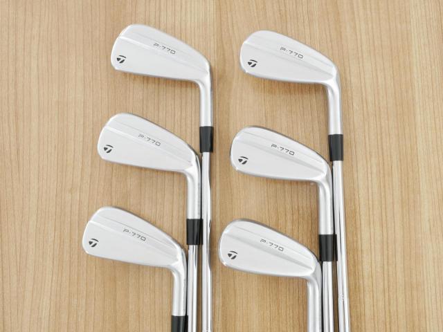 Iron set : Taylormade : ชุดเหล็ก Taylormade P770 Forged (รุ่นล่าสุด ออกปี 2024 นุ่ม แน่น) มีเหล็ก 5-Pw (6 ชิ้น) ก้านเหล็ก Dynamic Gold 115 MID S200