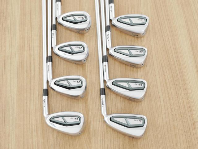 Iron set : Ping : ชุดเหล็ก Ping G730 (รุ่นล่าสุด ปี 2024 Japan Spec. ใบใหญ่ ง่ายที่สุด ไกลที่สุดของ Ping) มีเหล็ก 6-Pw,Aw,50,56 (8 ชิ้น) ก้านกราไฟต์ Fujikura HL35 Flex R2
