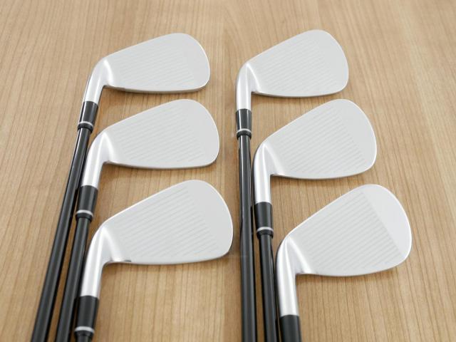 Iron set : PRGR : ชุดเหล็ก PRGR 04 Forged (รุ่นปี 2025 ตีง่าย ไกลมากๆๆ) มีเหล็ก 6-Pw,AW (6 ชิ้น) ก้านกราไฟต์ Fujikura MCI Flex SR
