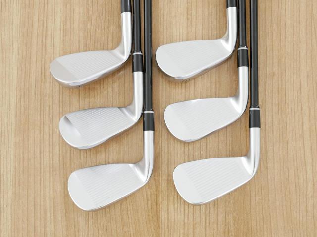 Iron set : PRGR : ชุดเหล็ก PRGR 04 Forged (รุ่นปี 2025 ตีง่าย ไกลมากๆๆ) มีเหล็ก 6-Pw,AW (6 ชิ้น) ก้านกราไฟต์ Fujikura MCI Flex SR
