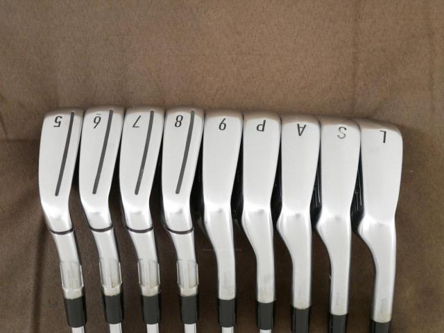 Iron set : Taylormade : ชุดเหล็ก Taylormade Qi (ออกปี 2024 Japan Spec.) มีเหล็ก 5-Pw,Aw,Sw,Lw (9 ชิ้น) ก้านเหล็ก NS Pro 950GH Neo Flex S