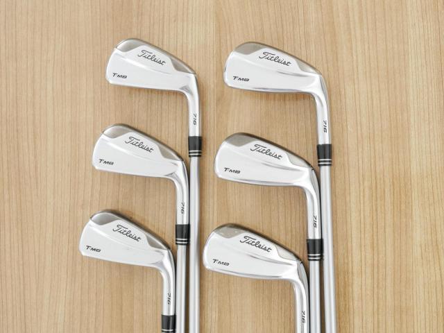 Iron set : Titleist : ชุดเหล็ก Titleist 716 T-MB Forged (ออกปี 2016) มีเหล็ก 5-Pw (6 ชิ้น) ก้านกราไฟต์ Aldila Rogue pro 75 Flex R