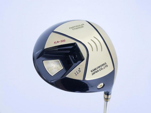 Driver : Kamuiworks : Kamuiworks KM-300 Gold (ปี 2018 หน้าเด้งเกินกฏ มีสปริงข้างใน) Loft 11.5 ก้าน Mitsubishi Bassara GG33 Flex Lite (R2)