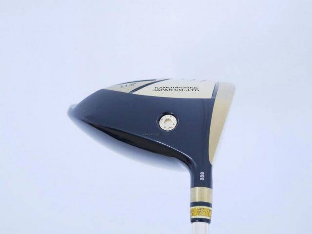 Driver : Kamuiworks : Kamuiworks KM-300 Gold (ปี 2018 หน้าเด้งเกินกฏ มีสปริงข้างใน) Loft 11.5 ก้าน Mitsubishi Bassara GG33 Flex Lite (R2)