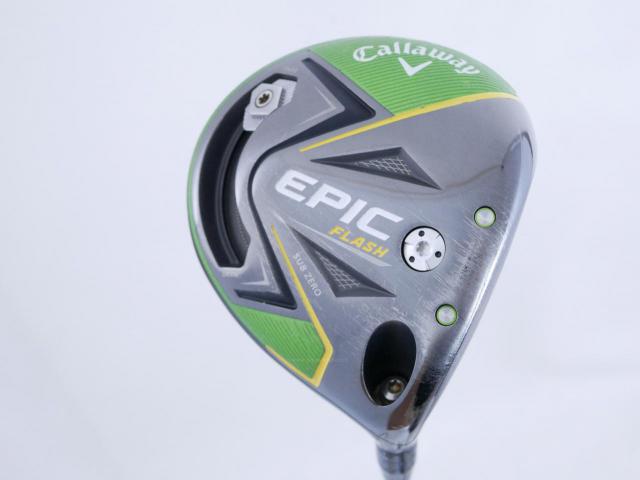 Driver : Callaway : ไดรเวอร์ Callaway Epic Flash Subzero (ปี 2019) Loft 10.5 ก้าน Tour AD SZ Flex S