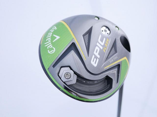 Driver : Callaway : ไดรเวอร์ Callaway Epic Flash Subzero (ปี 2019) Loft 10.5 ก้าน Tour AD SZ Flex S