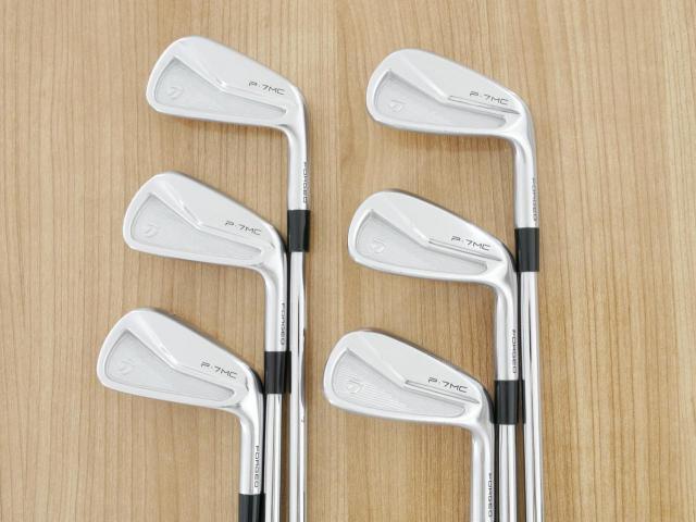 Iron set : Taylormade : ชุดเหล็ก Taylormade P7MC Forged (ซีรี่ย์ท้อปสุด ออกปี 2021) มีเหล็ก 5-Pw (6 ชิ้น) ก้านเหล็ก Dynamic Gold EX Weight Lock Tour Issue S200