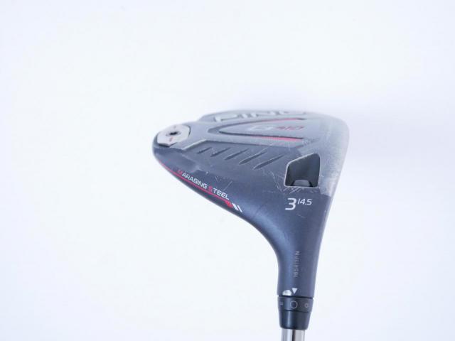 Fairway Wood : Ping : หัวไม้ 3 Ping G410 Maraging Steel (รุ่นปี 2019 Japan Spec) Loft 14.5 ก้าน Ping 65 Flex S
