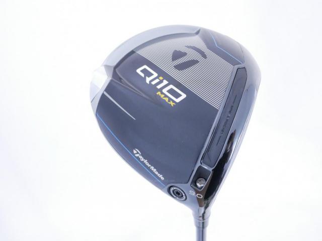 Driver : Taylormade : ไดรเวอร์ Taylormade Qi10 MAX (ออกปี 2024) Loft 9 ก้าน Mitsubishi Diamana TM50 Flex S