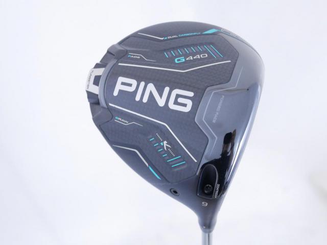 Driver : PING : ไดรเวอร์ Ping G440 K (รุ่นล่าสุด ออกปี 2026 Japan Spec) Loft 9 ก้าน Ping Tour 2.0 65 Flex S