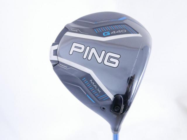 Driver : PING : ไดรเวอร์ Ping G440 Max (ออกปี 2025 Japan Spec) Loft 9 ก้าน Ping Alta J CB Flex SR