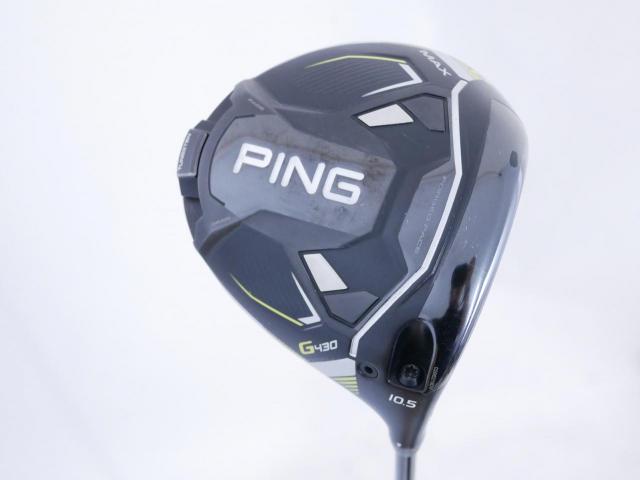 Driver : PING : ไดรเวอร์ Ping G430 Max (รุ่นปี 2023) Loft 10.5 (ปรับได้) ก้าน Ping Alta J CB Flex SR